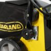 Detailfoto kunstgras onderhoudsmachine