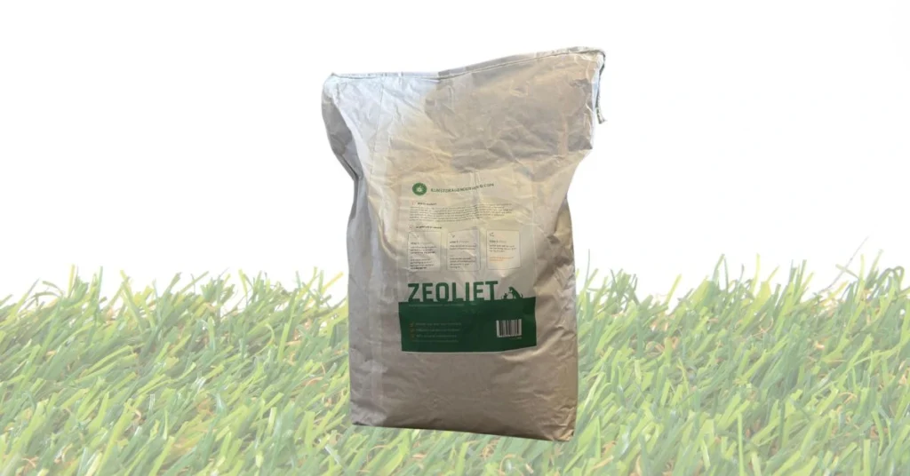 Zeoliet - geurneutraliserende korrels kunstgras